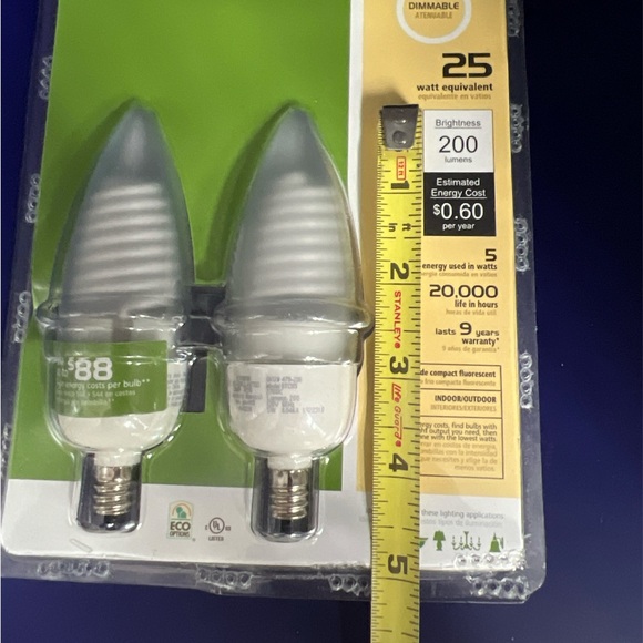 💡Ecosmart Dimmable Lightbulbs, 25w equivalent - Picture 2 of 5